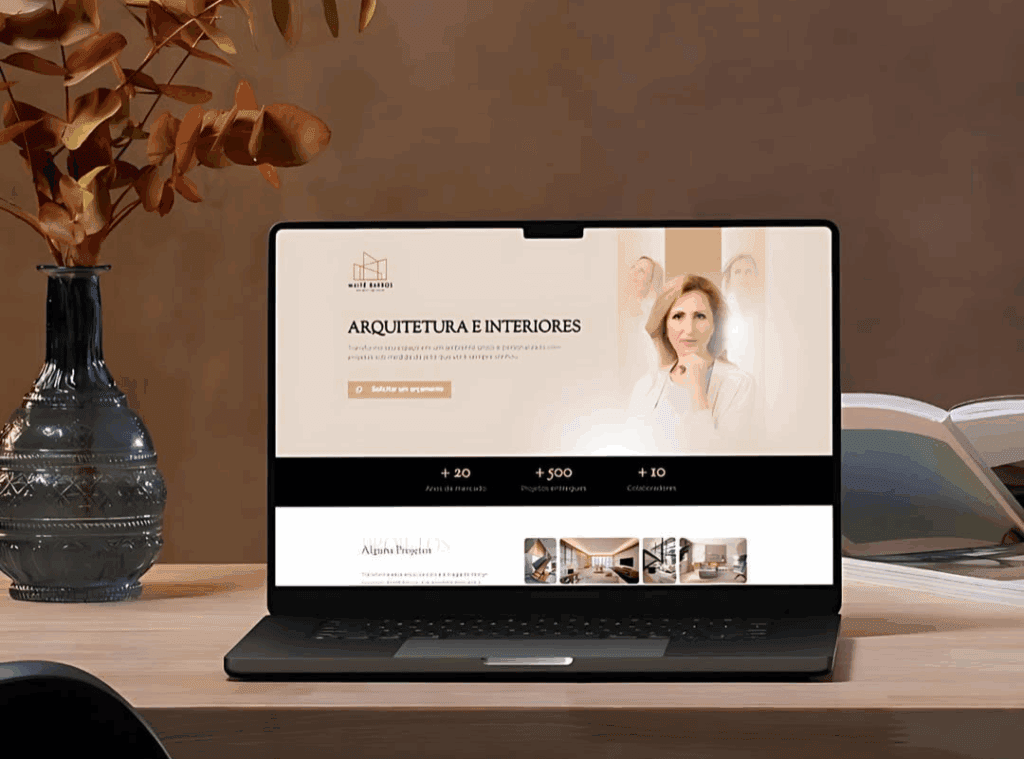 Criação de site profissional com SEO: o que sua empresa precisa saber antes de contratar - Renoma Digital Exemplo real de site criado pela Renoma Digital, com design exclusivo, foco em SEO e alta conversão.
